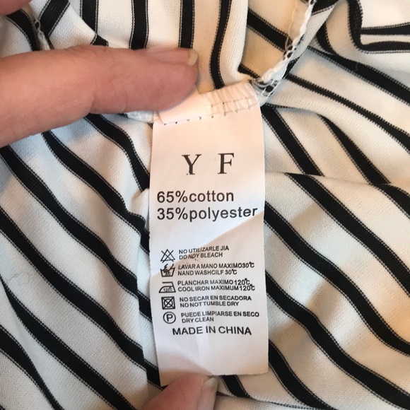 Striped Long Sleeve Tunic - Picture 6 of 6